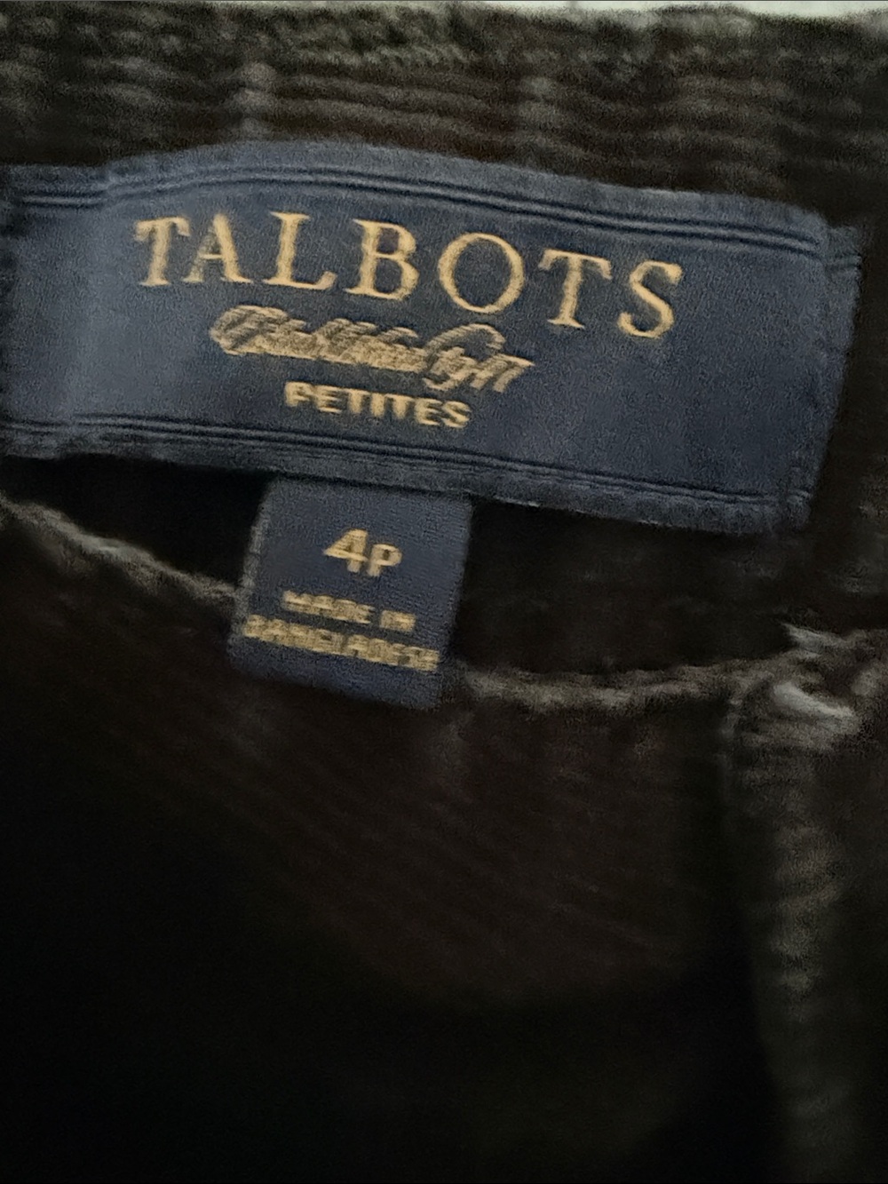 Talbots Black Straight-Leg Jeans - High Rise - Picture 3 of 10
